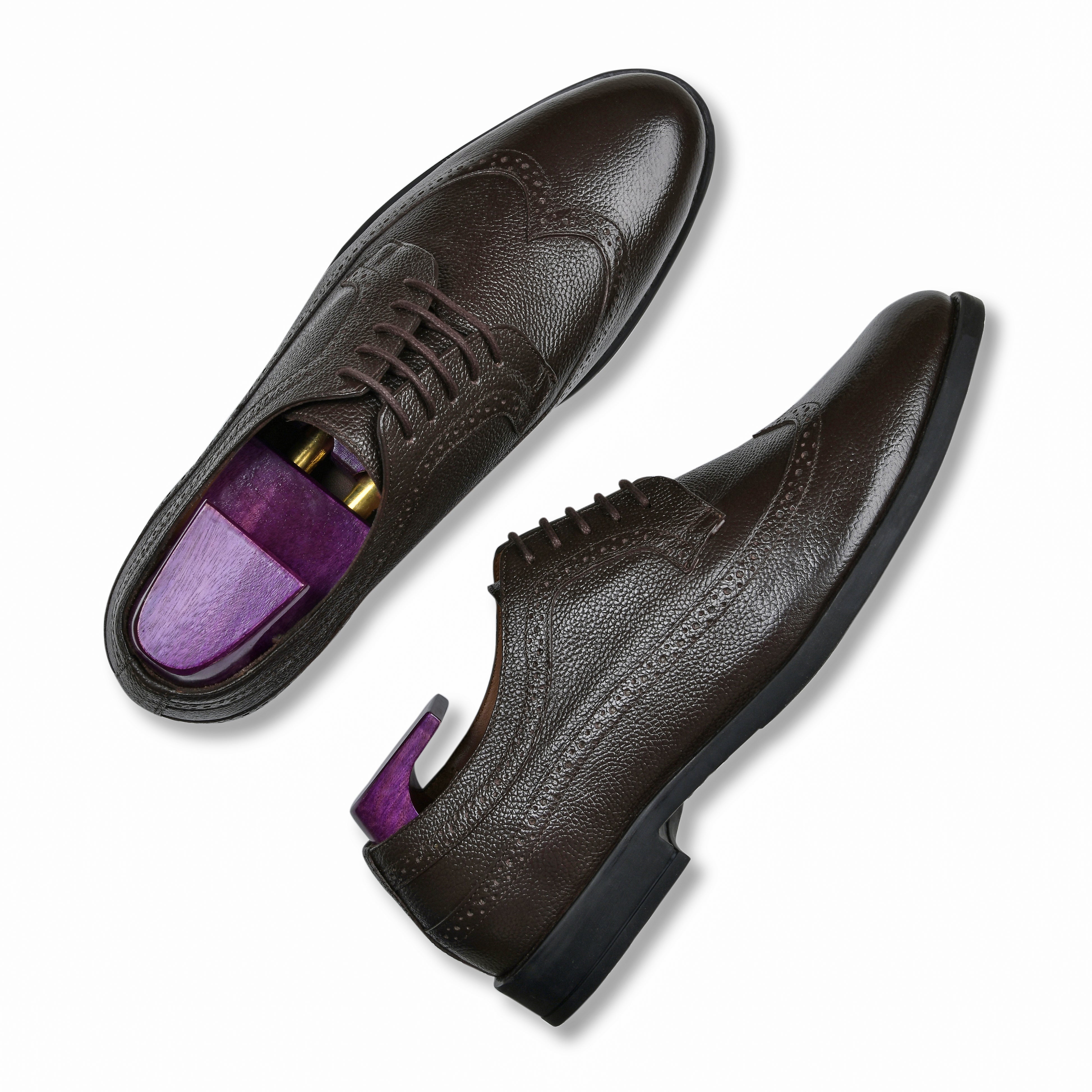 DOMINIC | DARK BROWN MILLED