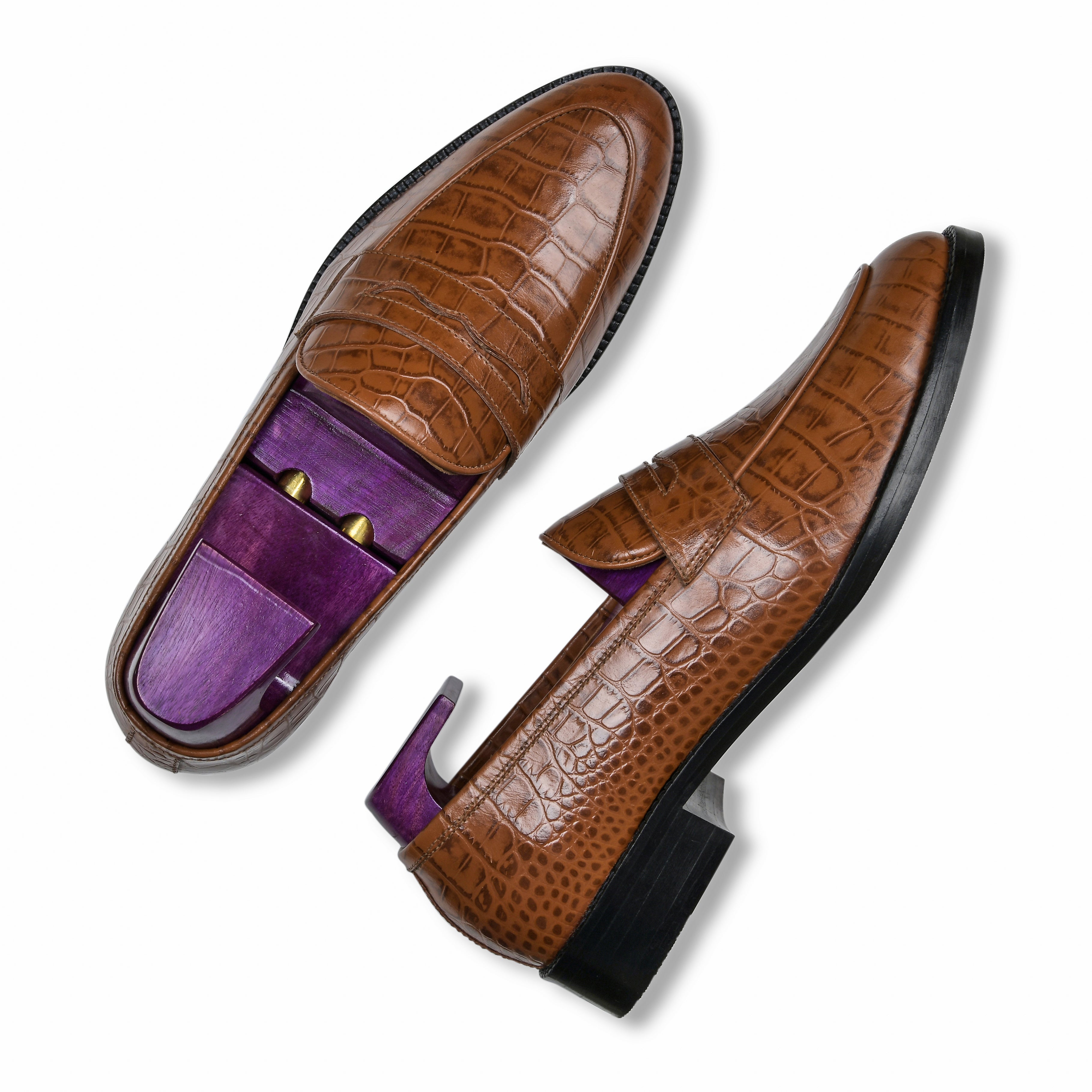 GEORGE | TAN CROCO