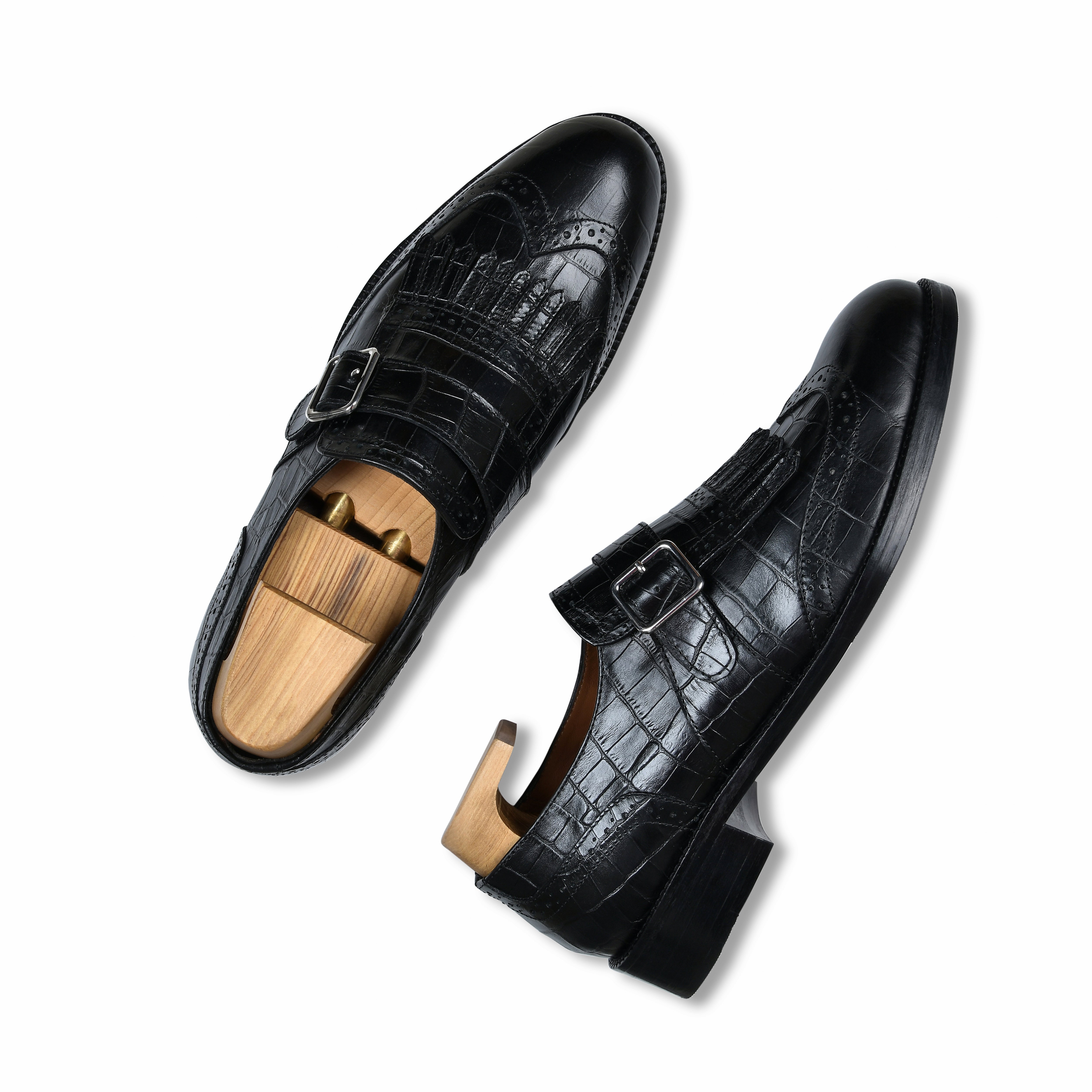 ISSAC | BLACK KILTIE CROC