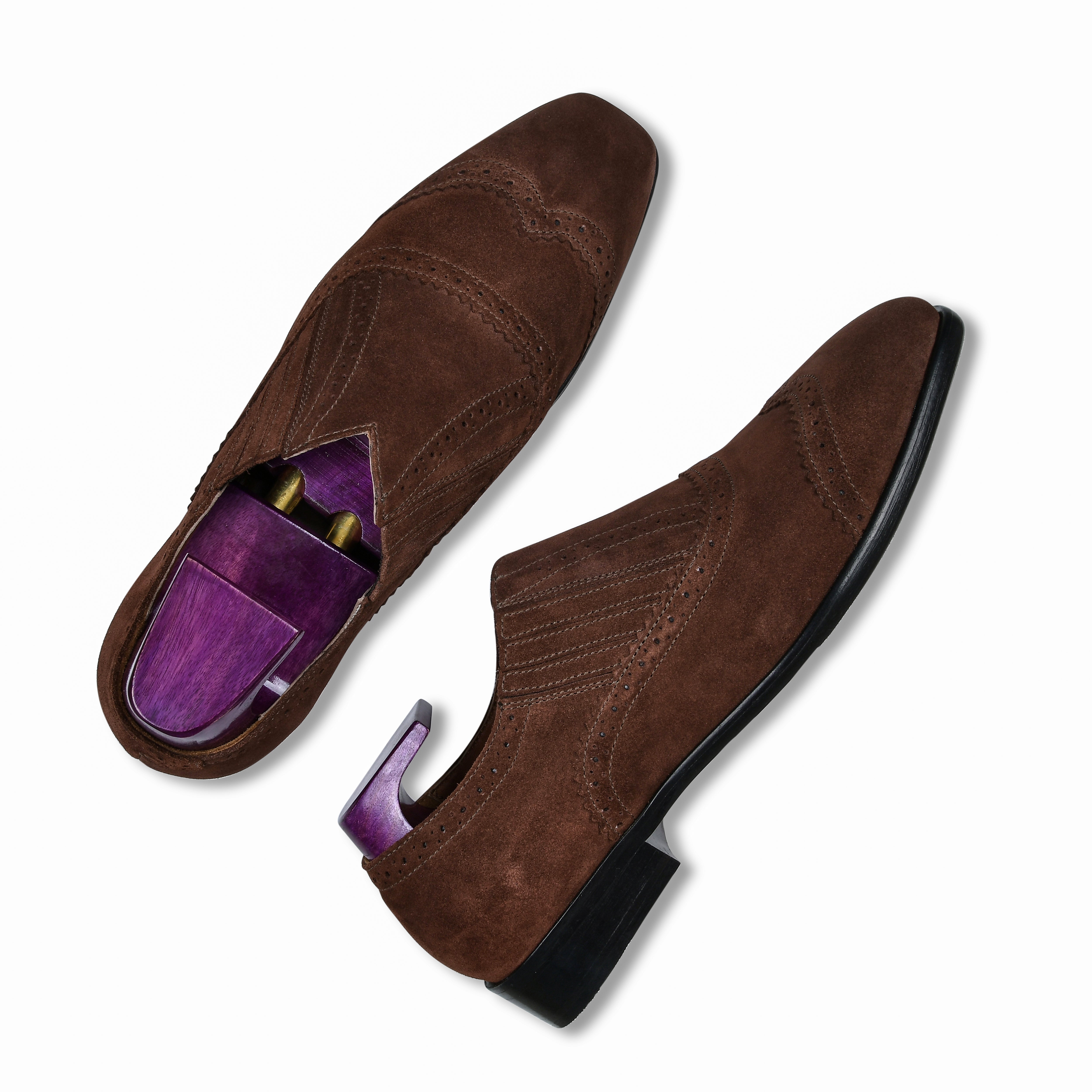 BENJAMIN | SUEDE BROWN
